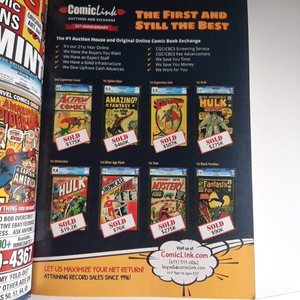 EUC THE OVERSTREET COMIC BOOK PRICE GUIDE - Picture 7 of 13